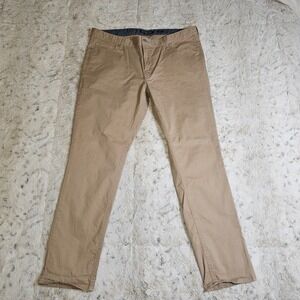 Michael Kors Khaki Mens Slim Fit Chino Pants Size 38